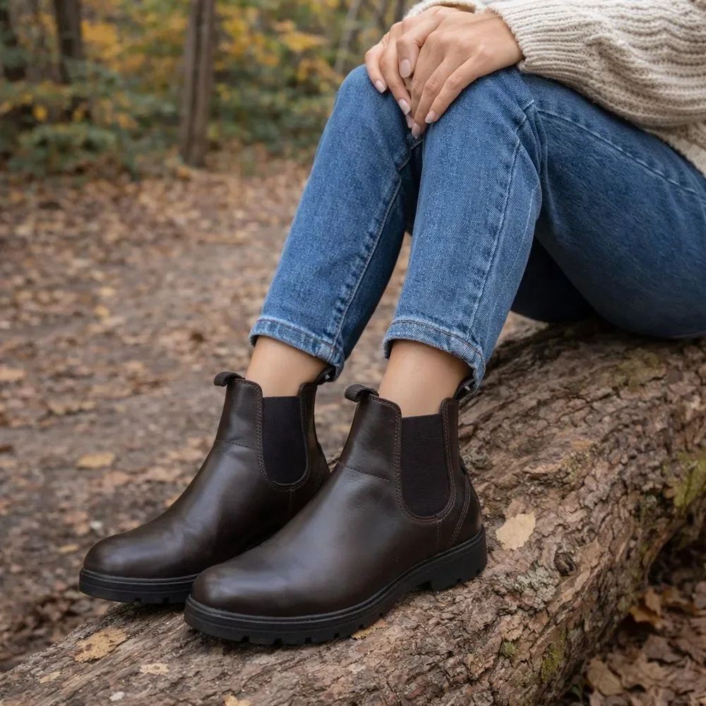 Aquatherm Insulated Water Resistant Leather Chelsea Boots